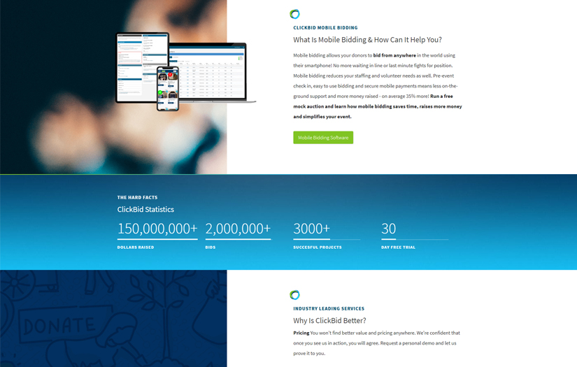 ClickBid screenshot 1